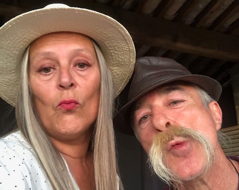 Robinsonne et Francis Gerö (photo non créditée)