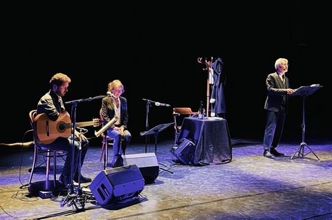 Pierre Bernon d'Ambrosio, Marie d'Epizon et Didier Leick (photo Shivam Goossens)