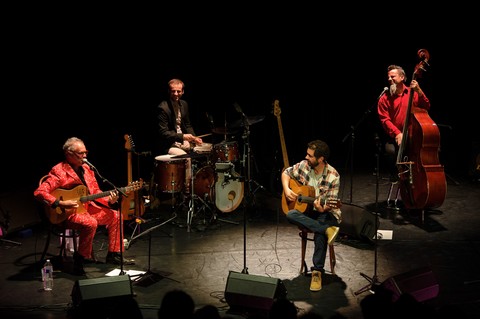 Bertrand Papy, Nicolas Del Rox, Piou Bernon d'Ambrosio et Benoît Marot (photos Sébastien Cholier)