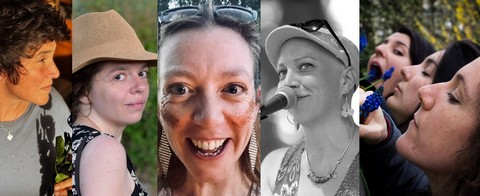 Marion Cousineau, Alissa Wenz, Evelyne Gallet, Matildy, Les Cop(i)nes, parmi bien autres filles de la programmation...