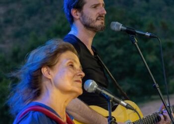 Michèle Bernard et Frédéric Bobin se croisent en scène